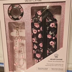Velvet Caviar Pink Floral Phone Accessory Collection
